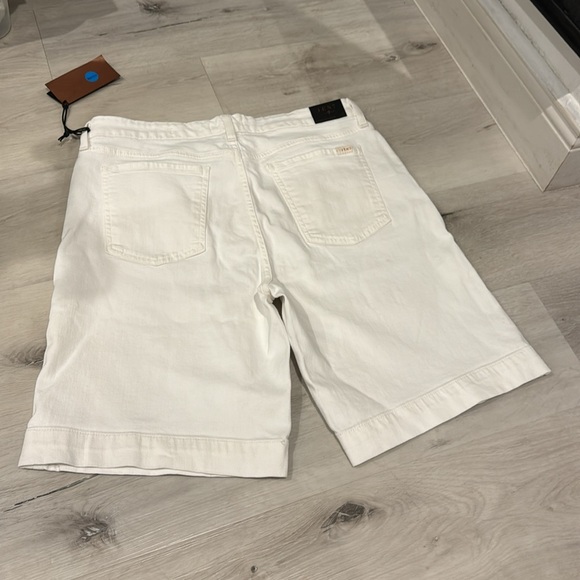 JEN 7 by 7 for All Mankind NWT White Denim Bermuda Shorts. - Picture 8 of 13